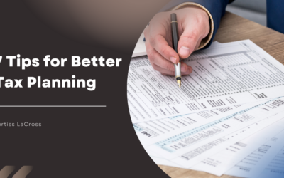 7 Tips for Better Tax Planning